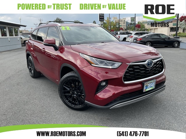 2022 Toyota Highlander Hybrid Platinum